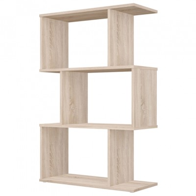 Стеллаж Polini Home Smart фигурный 3 секции, дуб