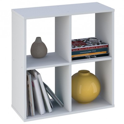 Стеллаж Polini Home Smart Кубический 4 секции, белый