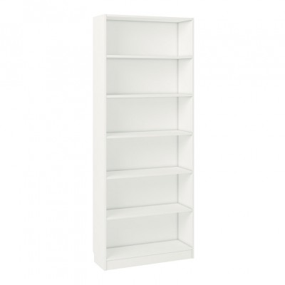 Стеллаж Polini Home Smart Вертикальный, 6 секций, 80x28x202 см, белый