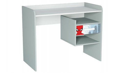 Стол письменный Polini kids Marvel 1005 Человек паук, белый