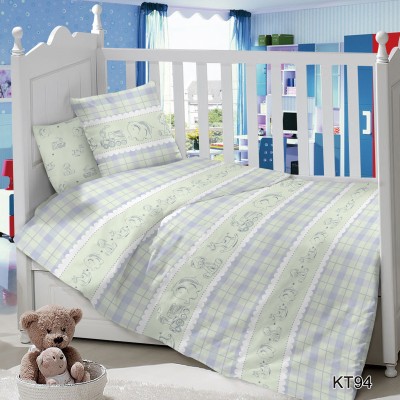 КПБ Lime Time Baby Time сатин пр. на резинке (подушка 40*60)