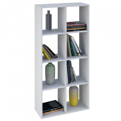 Стеллаж Polini Home Smart Кубический 8 секций, белый